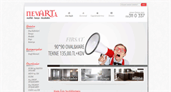 Desktop Screenshot of nevart.com.tr