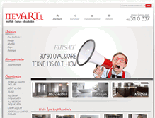 Tablet Screenshot of nevart.com.tr